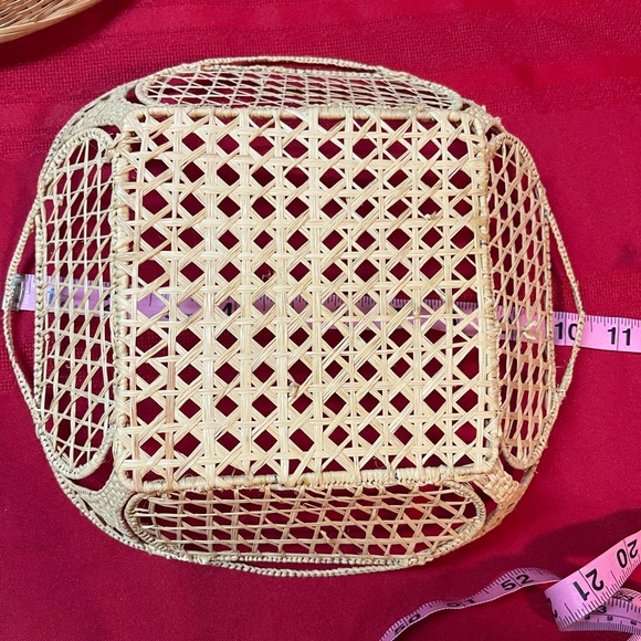 Vintage Handmade Woven Baskets - Picture 3 of 6
